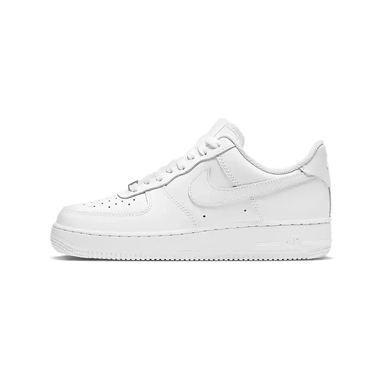 NIKE/耐克 AF1 男子纯白色空军一号透气运动低帮板鞋 CW2288111