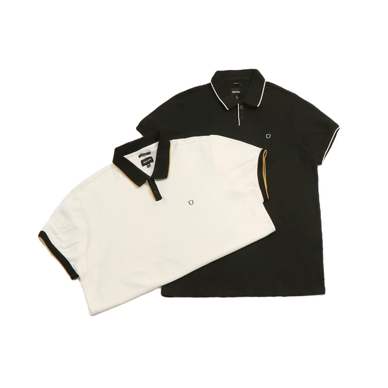 50欧 100%珠地棉polo衫男加肥加大码200斤胖子高货商务翻领T恤夏