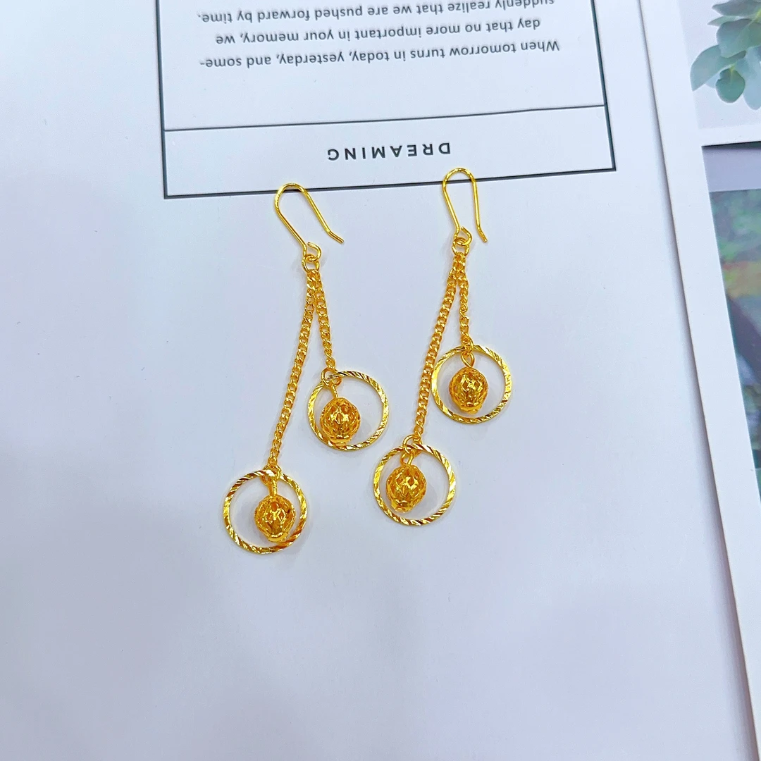 铜合金耳饰 新款耳环气质百搭时尚复古精美精致مودا ھالقا