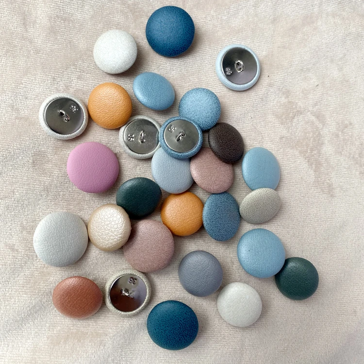 定制皮革扣子绒布扣科技布扣子床头软包扣沙发扣子diy软包装饰扣