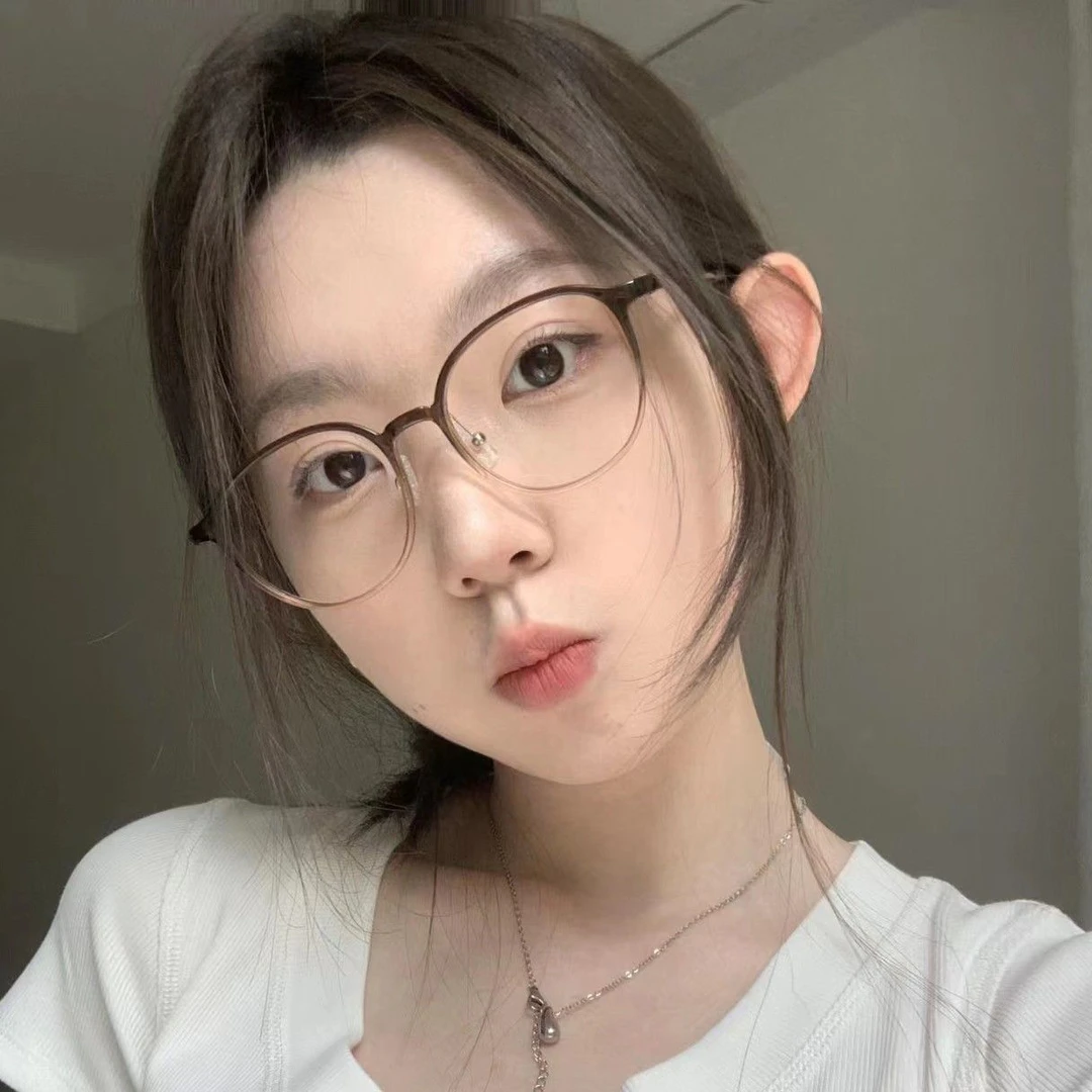 韩版复古超轻TR圆框眼镜女小脸素颜文艺眼镜框男可配近视眼镜架潮