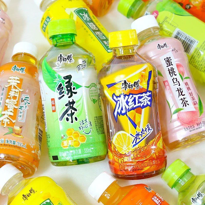 z康1师傅冰红茶330ml迷你瓶茉莉蜜茶饮料混合口味夏日饮品