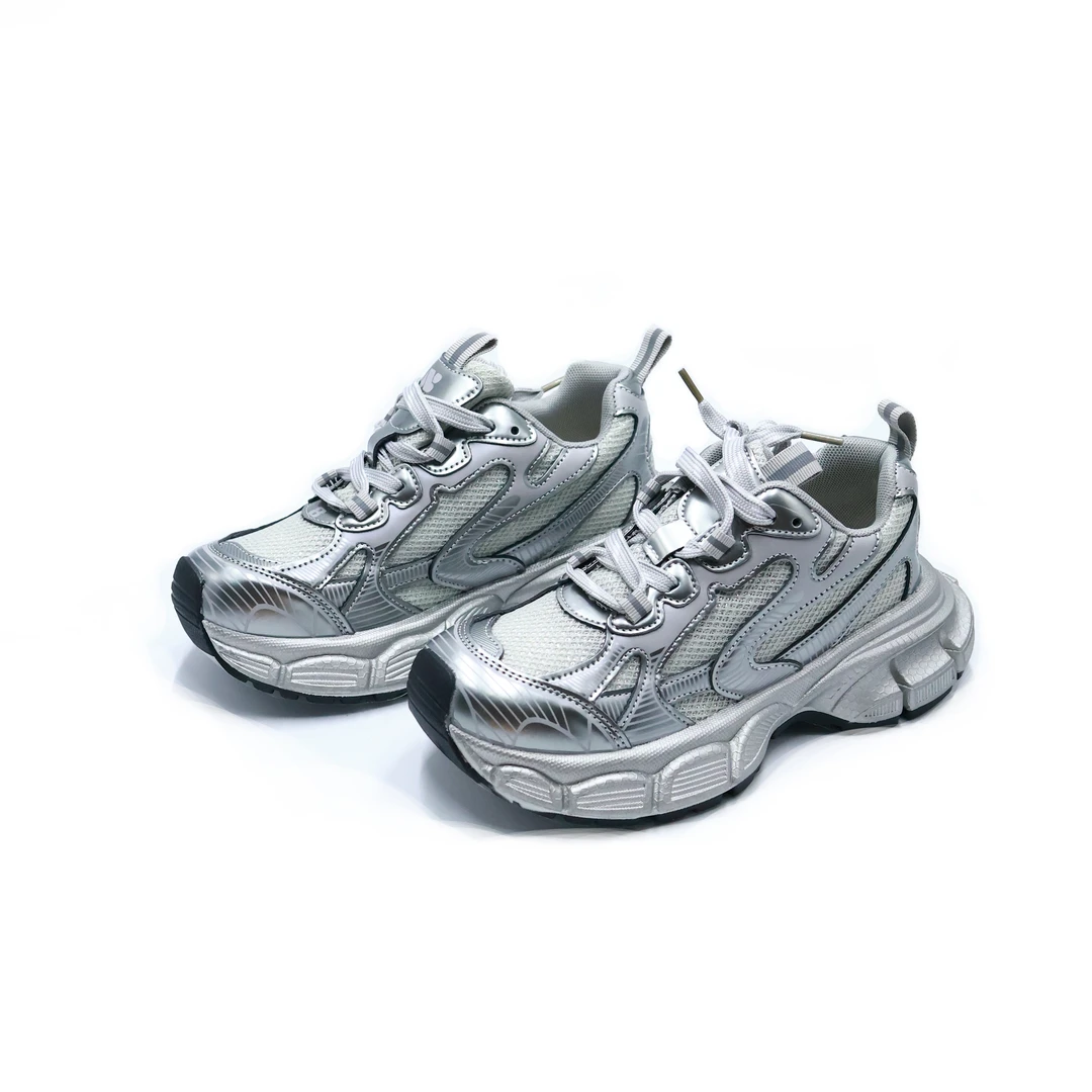 超火漫画线条百搭韩版潮流女鞋时尚休闲厚底老爹鞋不累脚