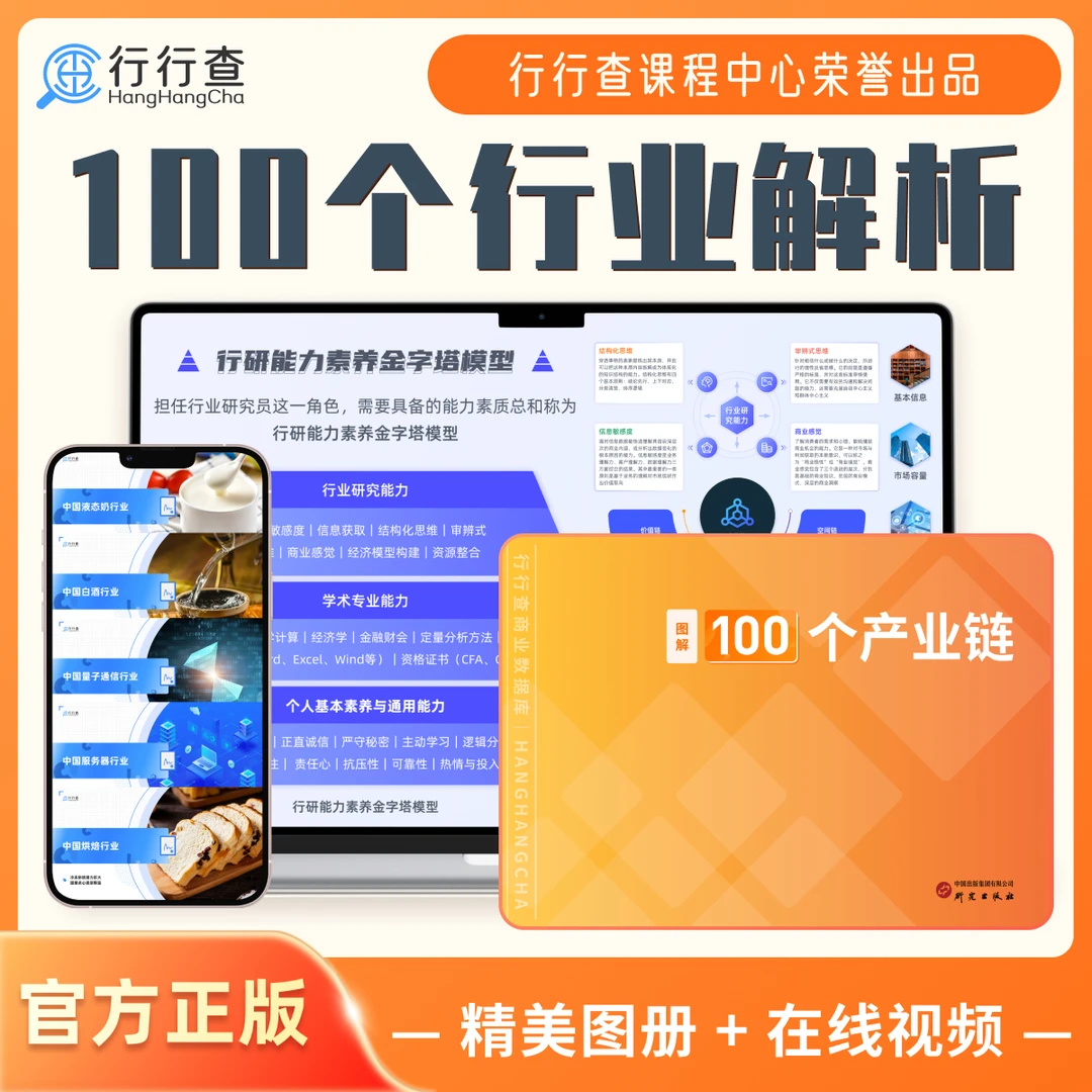 【精装】100个行业解析