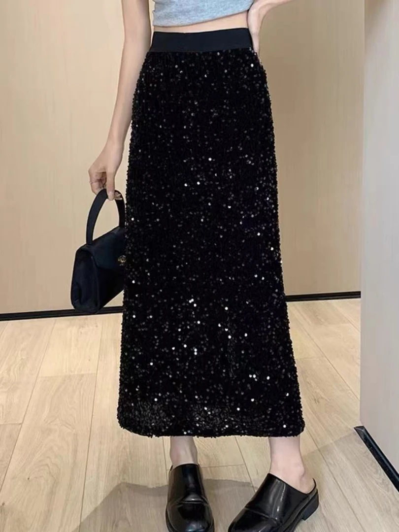 （断码）时尚百搭半身裙8112（均码80-125斤）