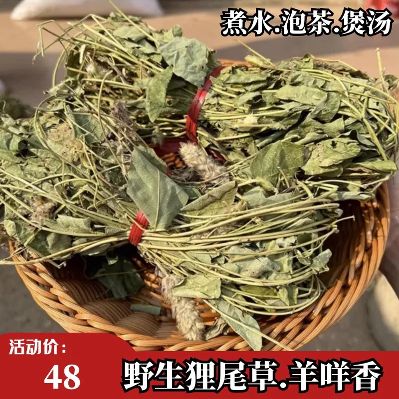 【粤北特产】广东韶关野生特产 狸尾草500g 羊咩香