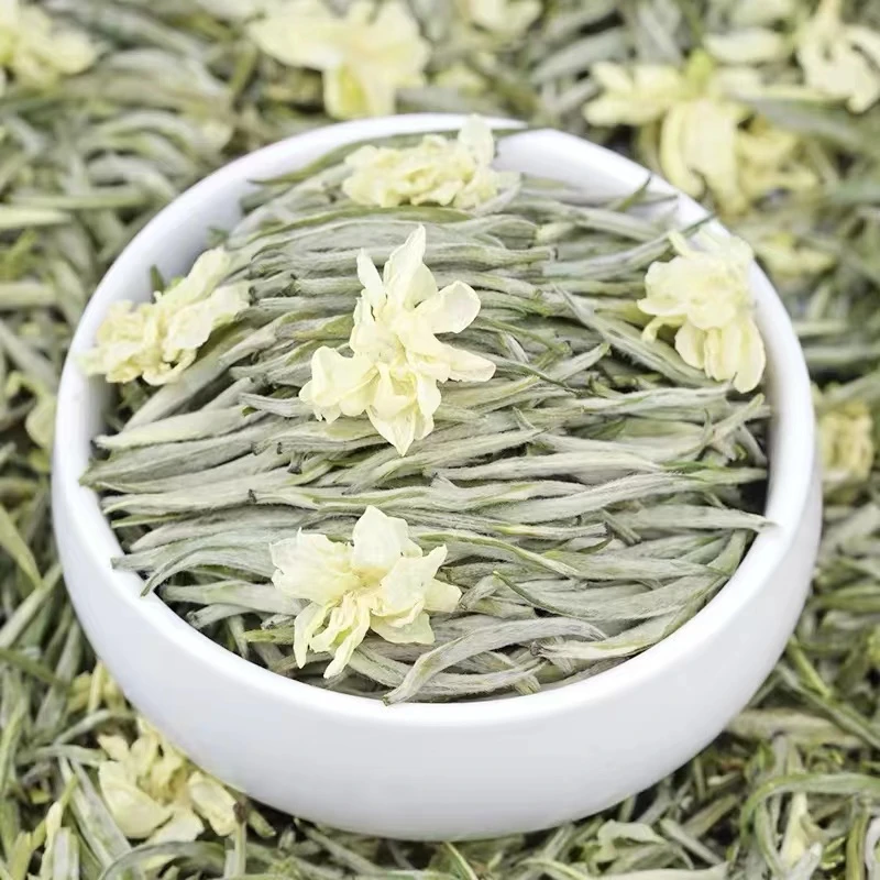 茉莉花茶2024新茶  冰糖甜    茉莉银针一斤500g 半斤250g