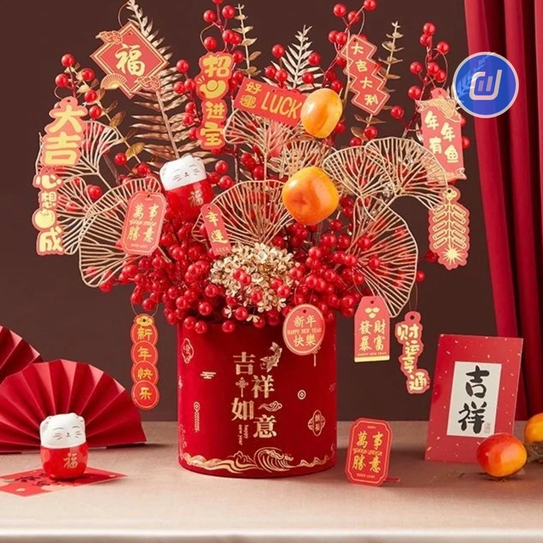 【新疆包邮】新年小福桶抱抱桶 具体样式以直播为准或咨询客服