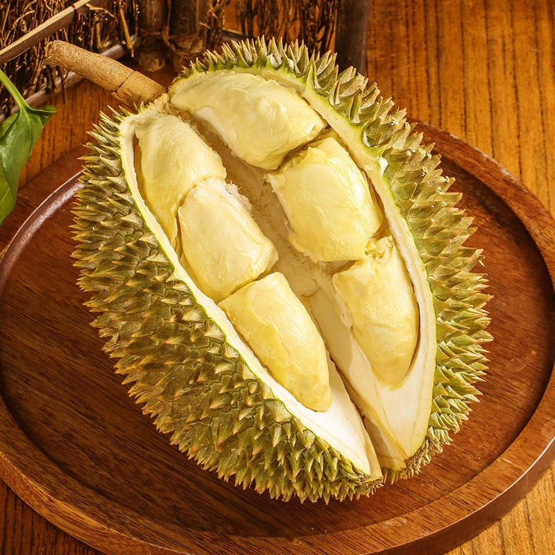 精选泰国进口金枕榴莲新鲜皮薄肉厚带壳鲜果1-10斤整箱巴掌果饱满