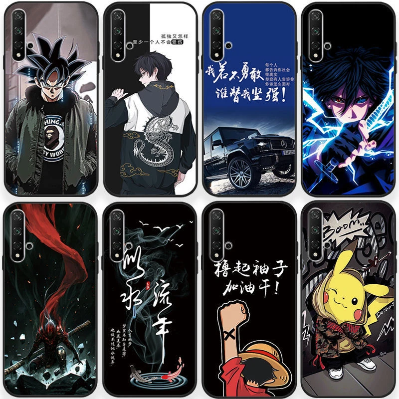 华为荣耀20手机壳YAL-AL00荣耀20s防摔软套可爱女酷帅男情侣卡通