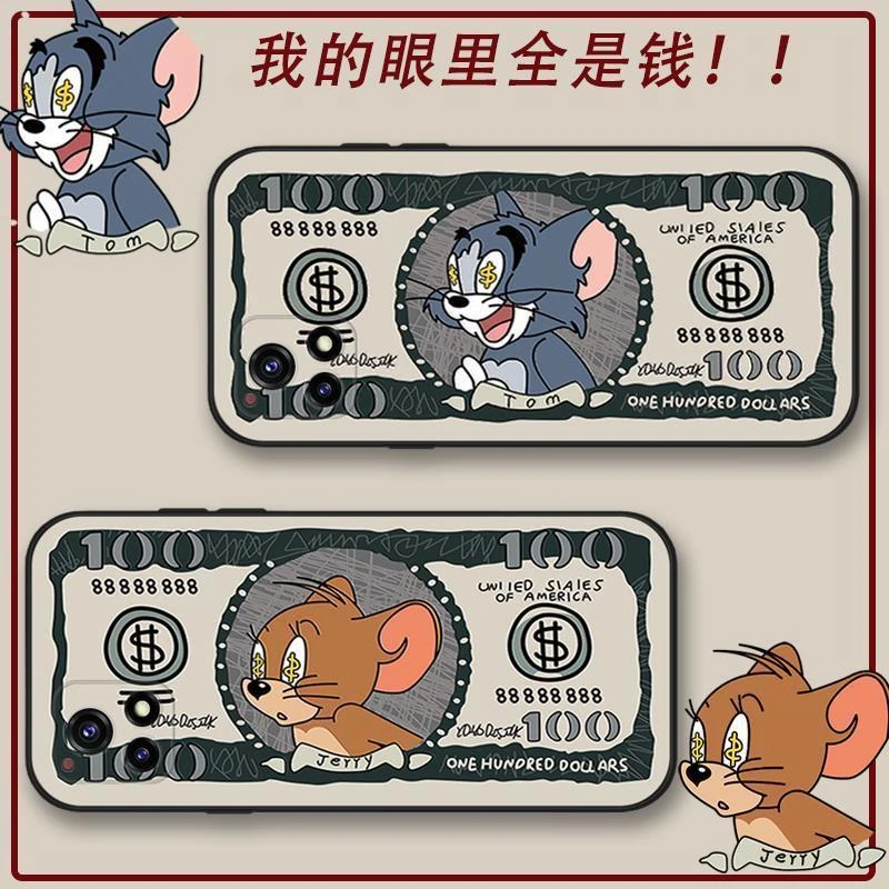 美元猫和老鼠vivoy31s手机壳viviy31s防摔y31s软胶套男女情侣卡通