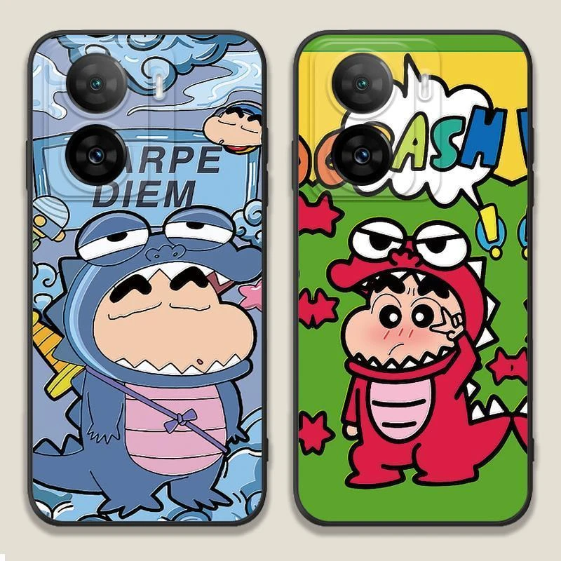 vivo蜡笔小新iqooz7x手机壳iqoo z7i z7 z5 z5x防摔z6软壳z6x z7x