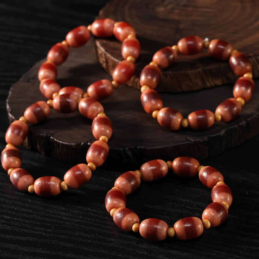 壹加 | 玛瑙红肉药师多宝手串多样性发其一