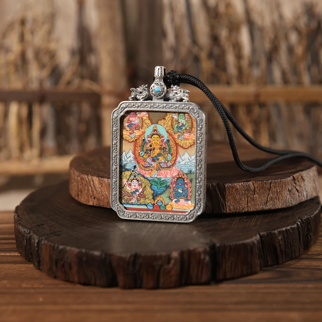 吊坠925银 壹加 | 黄老头卡卡竖款项链