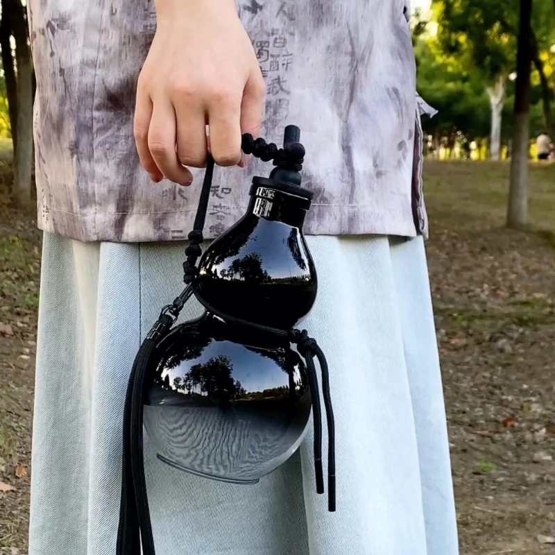 轻几葫芦水壶大容量运动便携水杯户外运动网红创意潮流时尚杯子