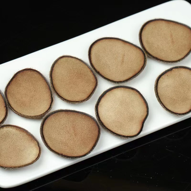 吉林梅花鹿头茬二杠干鹿茸片【黄粉片】滋补泡水，泡酒，煲汤精选大片