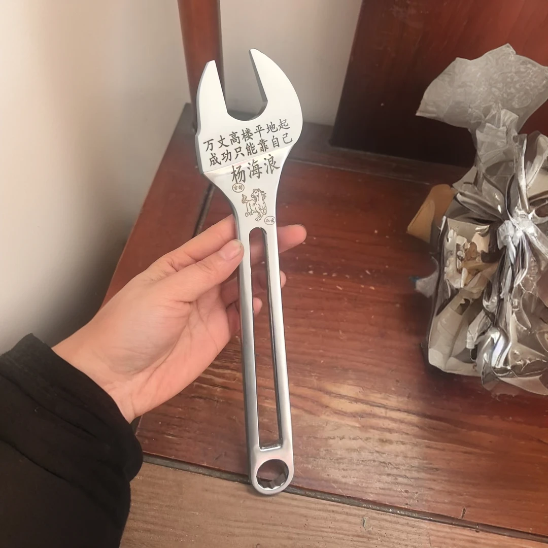 新款架子工专用镂空扳手多功能扳手正品东工扳手刻字19-21-22