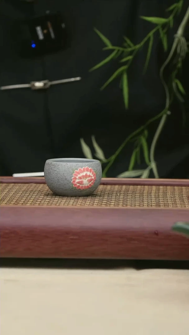 【闪购商品】紫砂茶壶15圆口杯 海蓝段