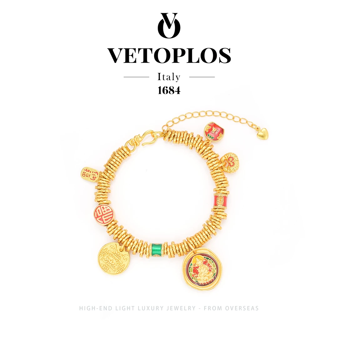 【八方来运】Vetoplos设计师款盘缠手链F1381