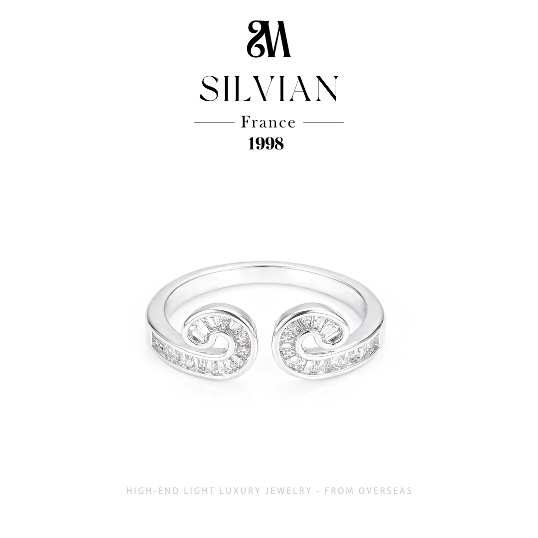 【腾云驾雾】Silvian设计师款时尚开口戒 F2864