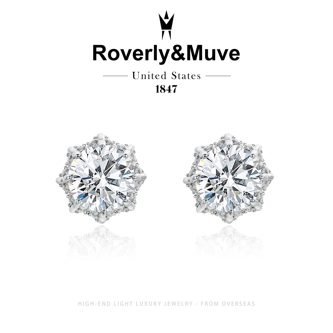 【简约风华】气质白色莲蓬 耳钉 F0030