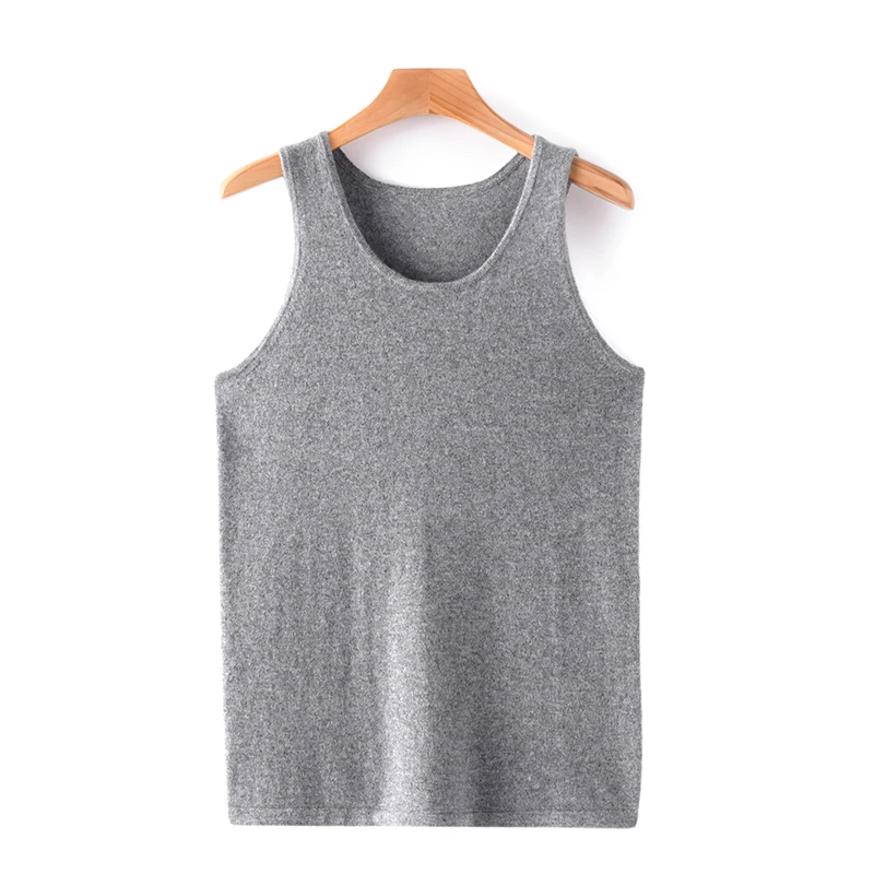 M07 男士纯山羊绒背心