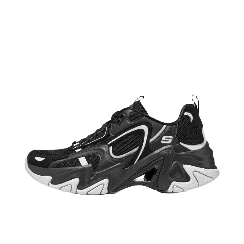 SKECHERS斯凯奇女子D'LITES系列运动休闲鞋896260-BKGY