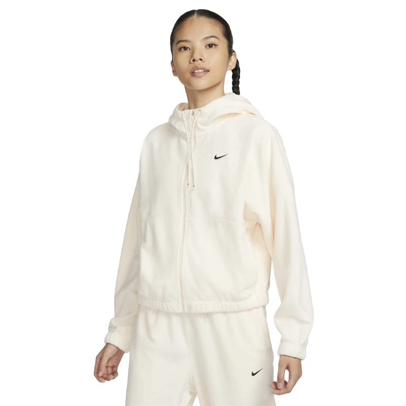 NIKE/耐克女子AS W NK ONE TF FZ HOODIE POLAR外套 FB5639-110
