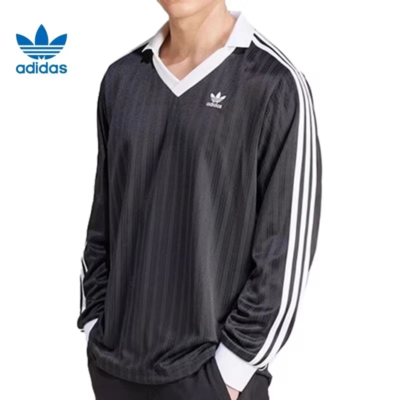 adidas/阿迪达斯三叶草休闲运动透气长袖T恤 IZ4808
