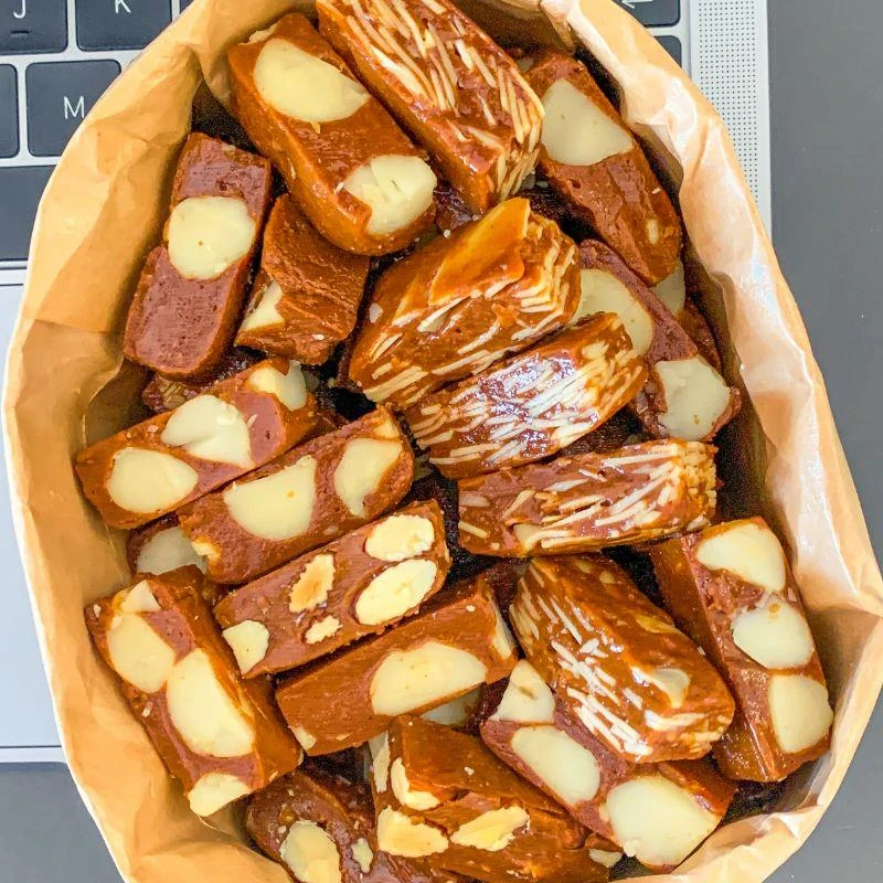 一口就爱上! 巴旦木海盐杏仁太妃糖糖果办公室网红零食休闲小吃