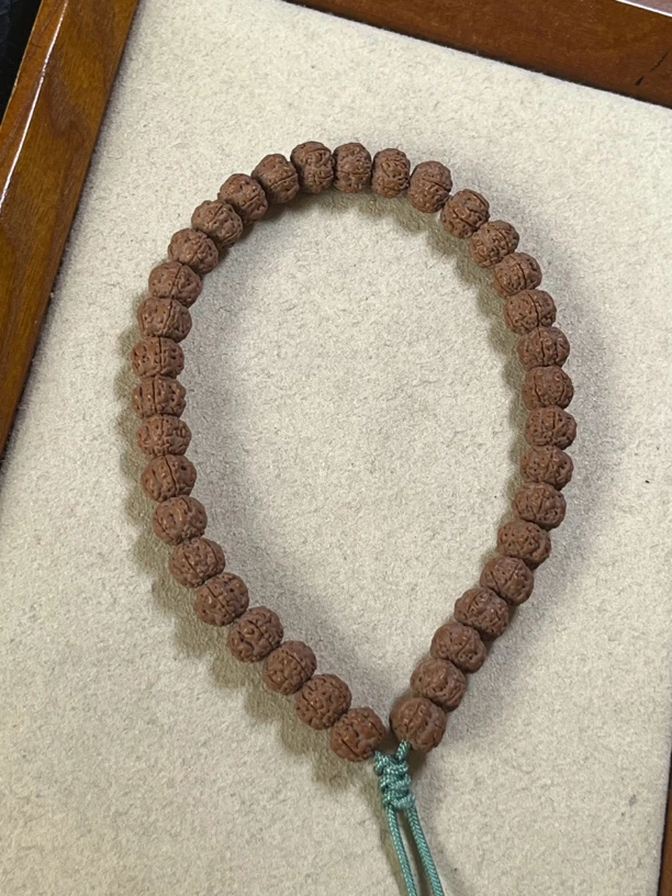 【定制】老树玉梅花小金刚菩提手串单圈