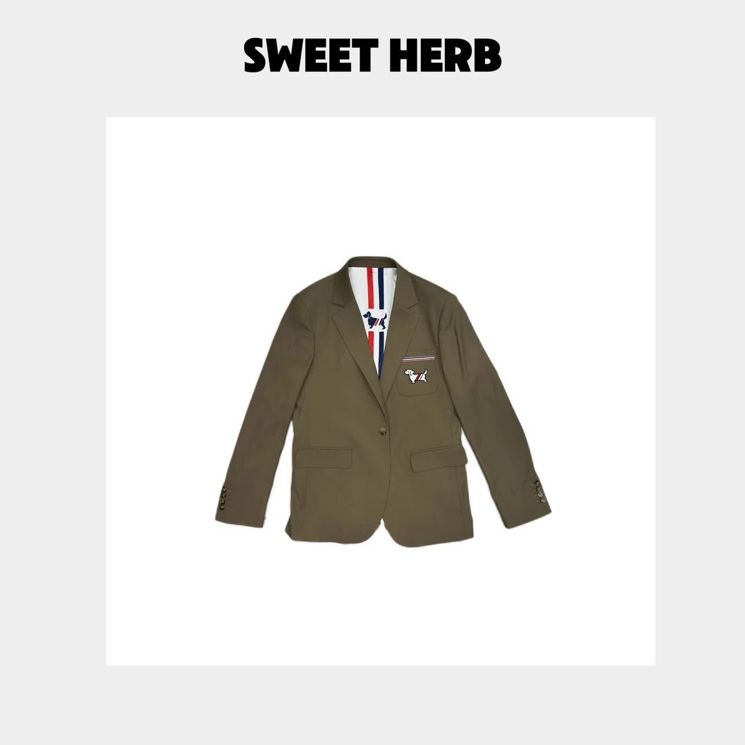 西装气质轻奢短款时尚休闲复古设计师秋冬T072