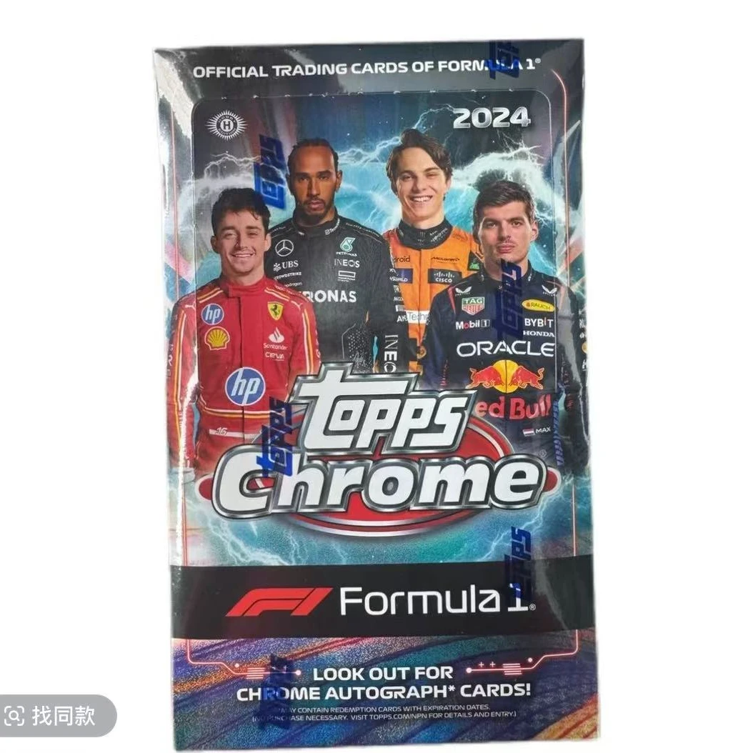 【拆盒】2024 Toops F1 Chrome 车手 球星卡牌未成年禁止下单