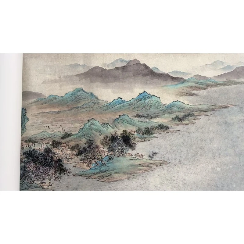 【精品复仿】黄向坚《黄向坚寻亲图》馆藏级高清艺术微喷工艺非手绘