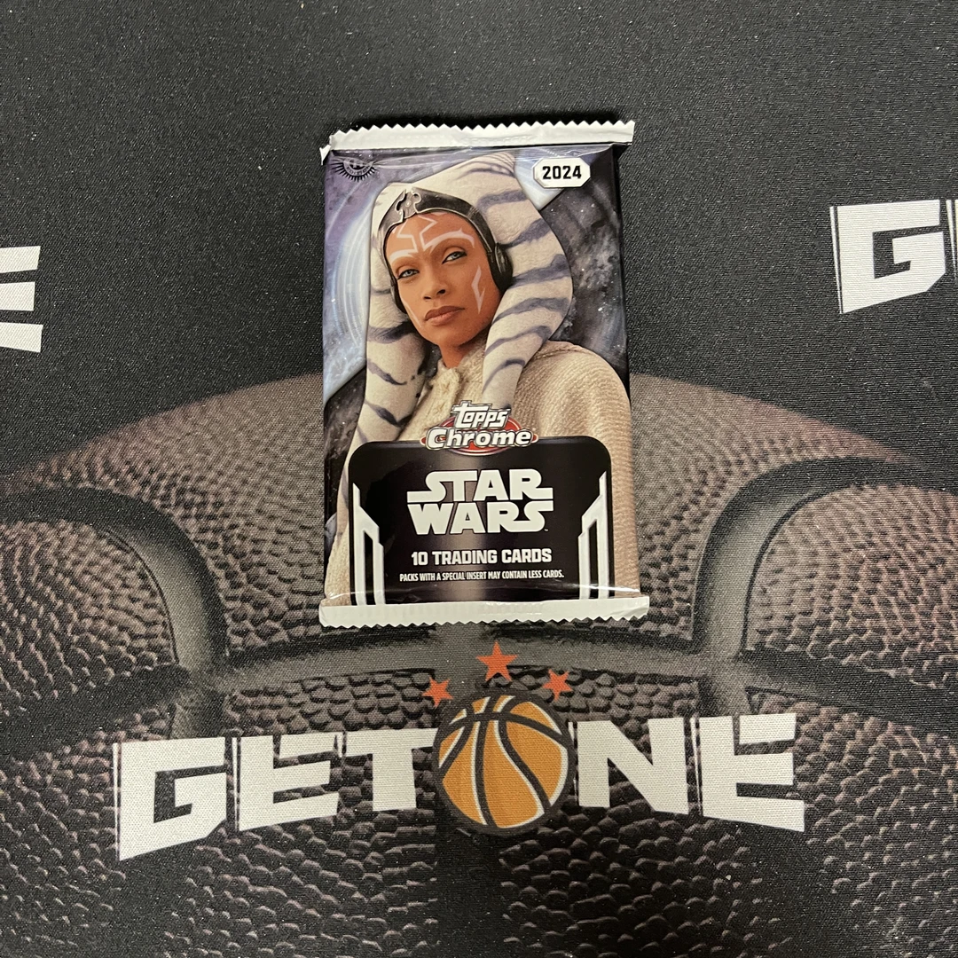 【拆盒拆包】23-24 Topps chrom Star Wars星球大战 Hobby卡牌盲盒