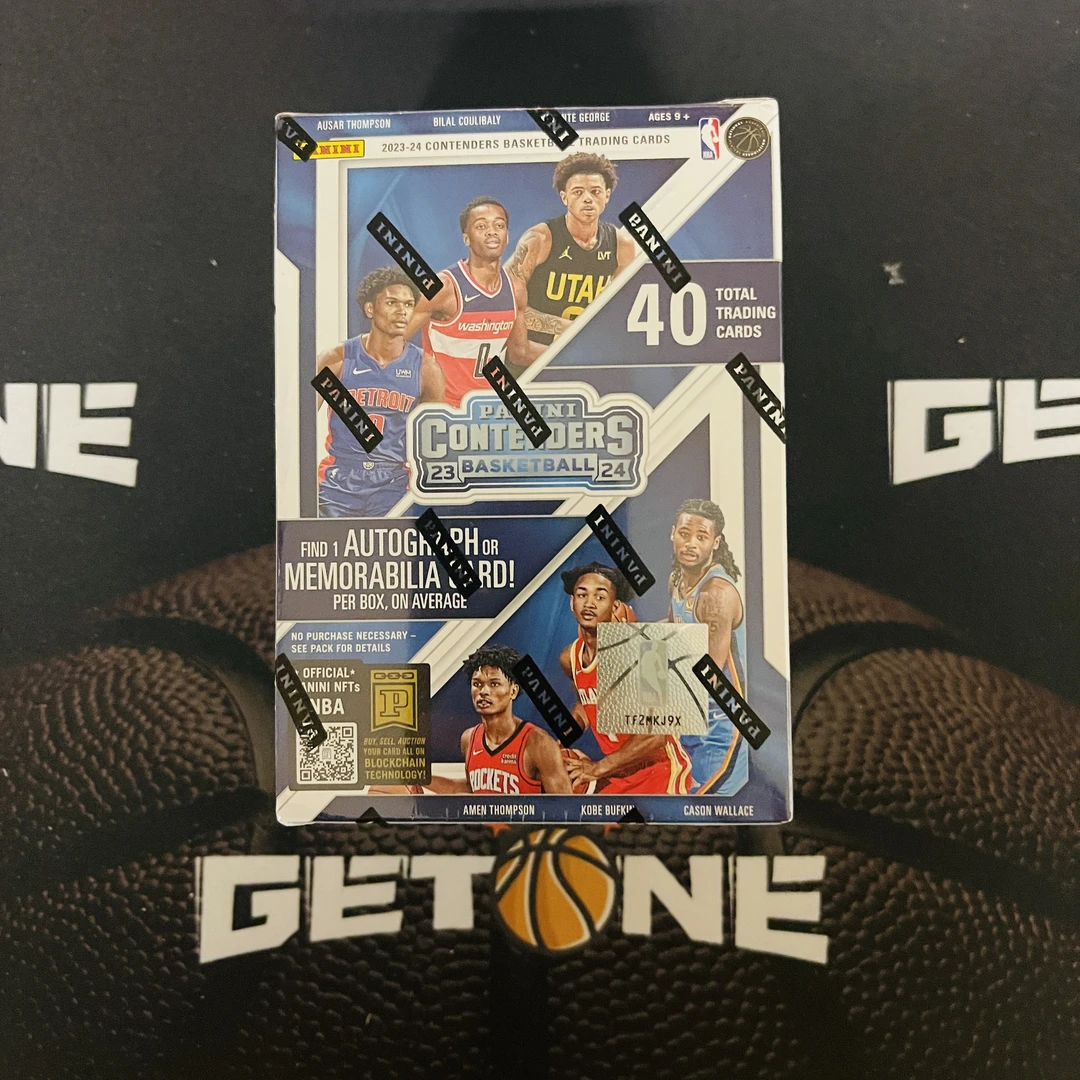 【拆盒】2023-24 Panini球票手雷 球星卡盲盒 一盒