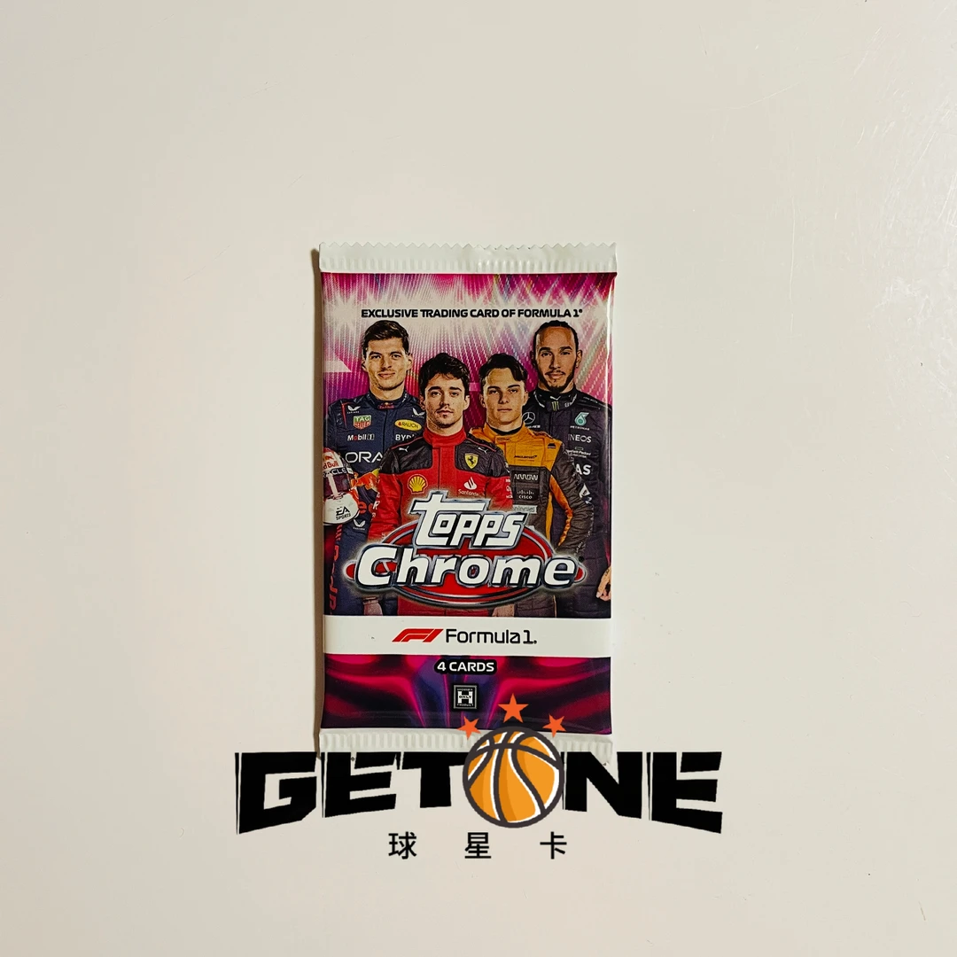 【拆包拆盒】2023Topps Chrome F1 Hobby球星卡盲盒