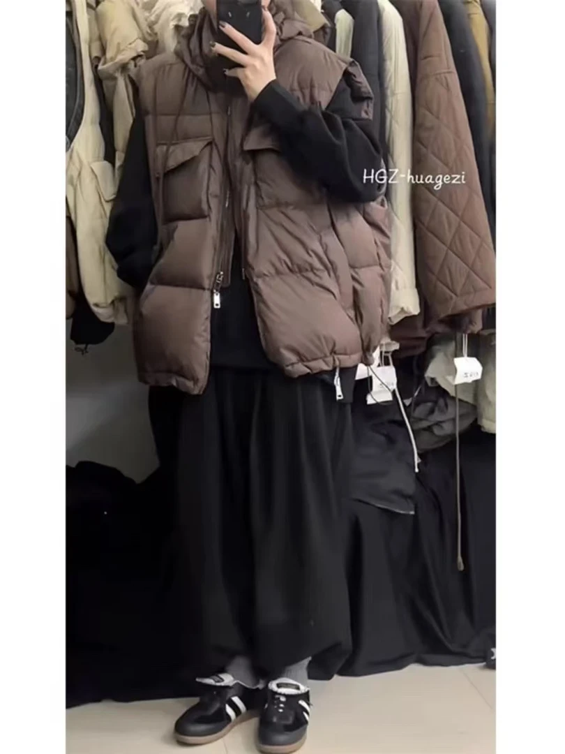 【PINGJIE】24秋冬：8950新款羽羽马甲时尚休闲潮流舒适百搭洋气