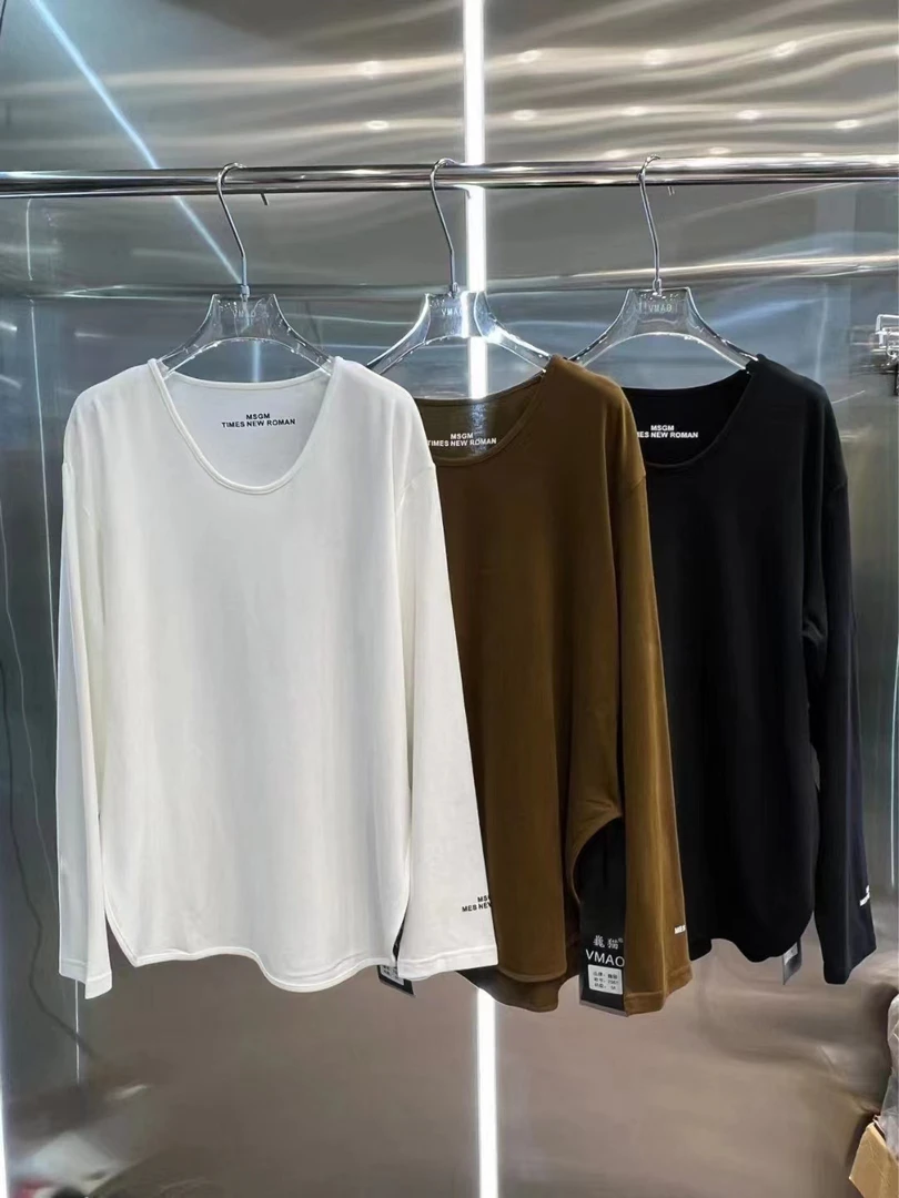 (特-新款打底2967）时尚休闲潮流舒适百搭洋气打底衫