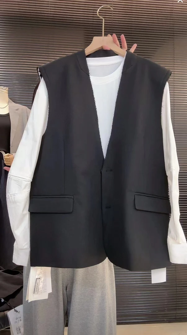 【PINGJIE】2025新款马甲7760）时尚休闲潮流舒适百搭洋气马甲