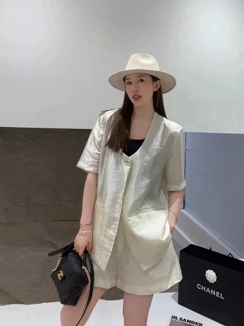 （F192【PINGJIE】2025高货套装）新款韩版气质女士时尚休闲套装