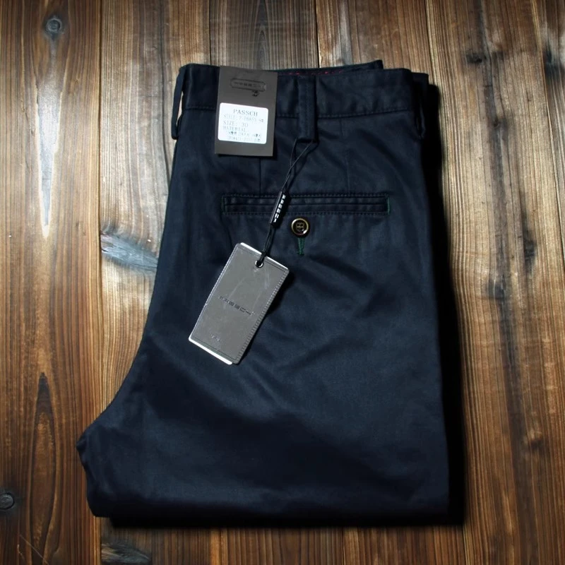 欧洲站客供定织男士潮牌2025新款爆款潮牌男裤奢华免烫抗皱休闲裤