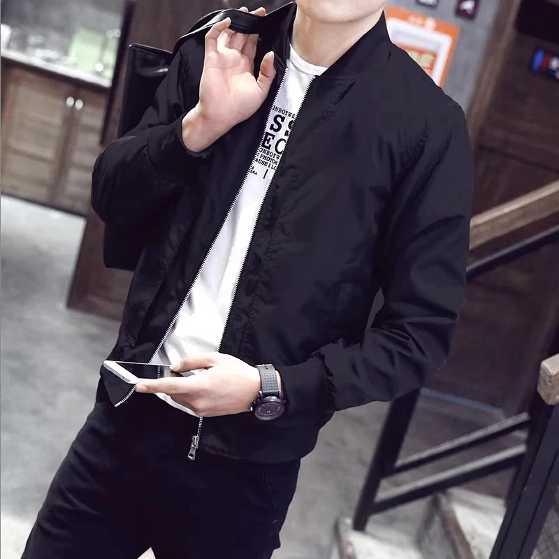 休闲外套男2025新款爆款秋季潮流韩版百搭棒球服夹克秋装男士上衣