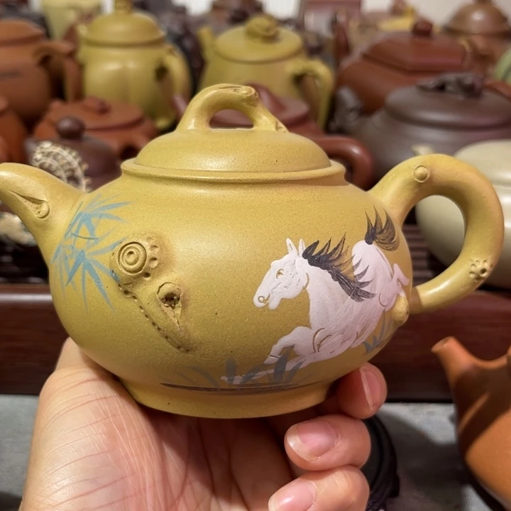 紫砂茶壶轻微瑕疵壶
