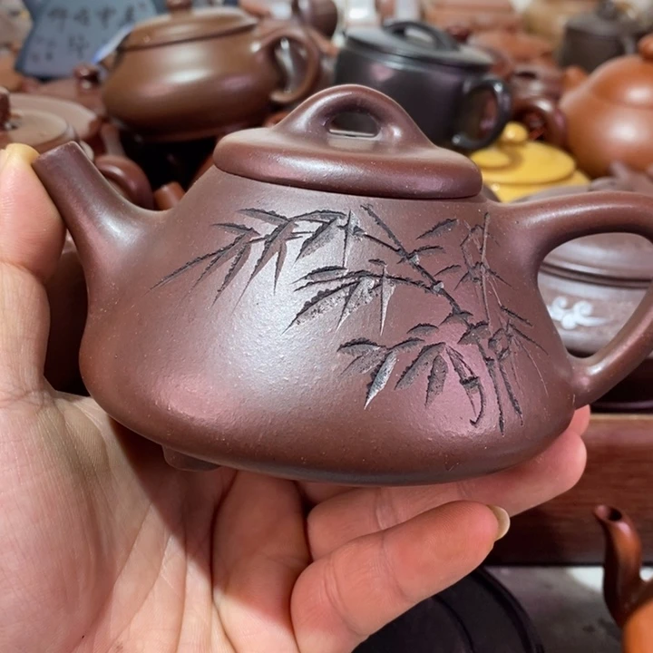 紫砂茶壶精工制作