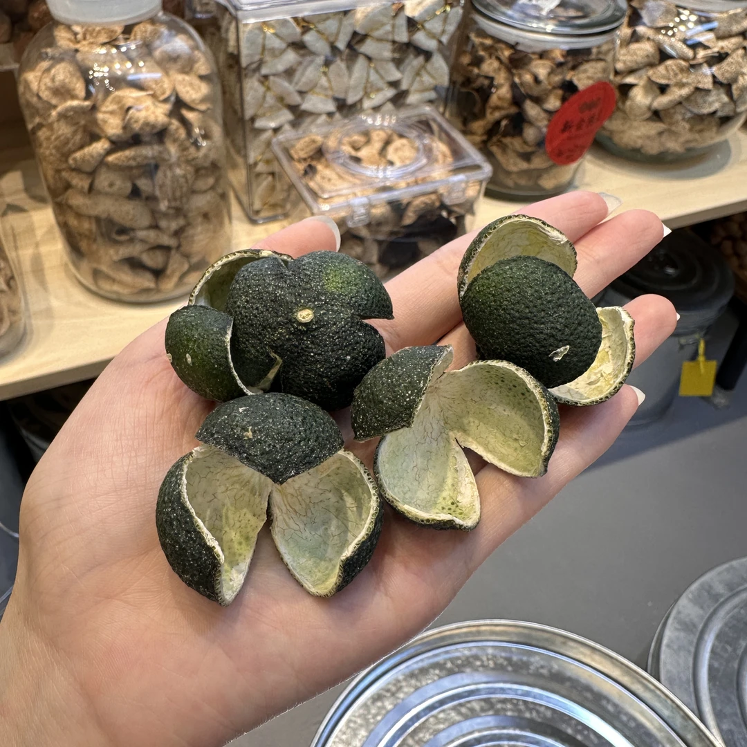 【茉莉花香·三花青】新会陈皮 2024年东甲圈枝三花青青皮