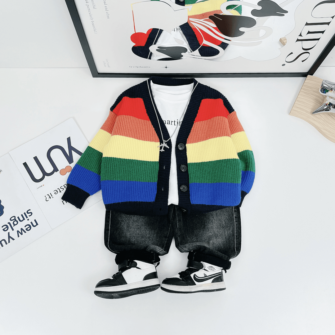 男童毛衣打底衫儿童衣服2023新款秋装潮SD-YM2227 悠悠童话童装