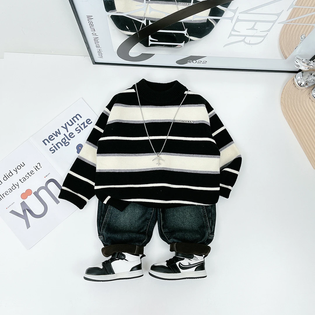男童毛衣打底衫儿童衣服2023新款秋装潮 D-YMDX027 悠悠童话童装