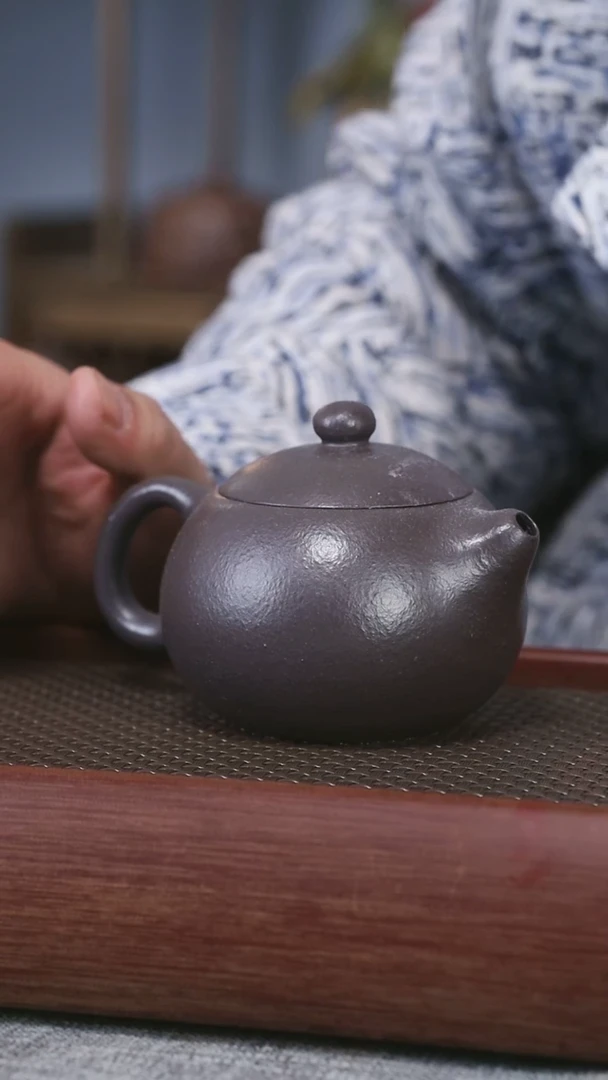 【闪购商品】紫砂天青西施73号210CC微微暇