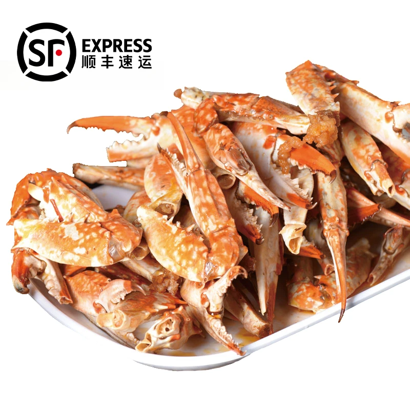 虾卤湘逢辣卤蟹钳150g/盒*3氮气保鲜开盒即食饱满美味发顺丰